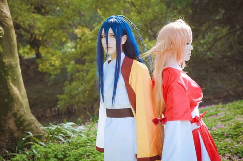 狐妖小红娘五张情侣cosplay图,军娘表情可爱,颜如玉颜值满分