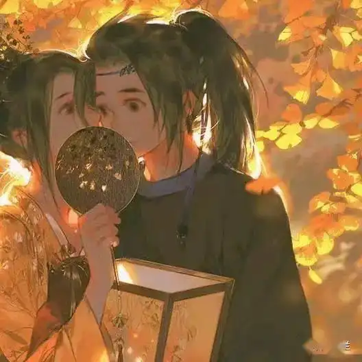  超甜的古风情侣头像来啦