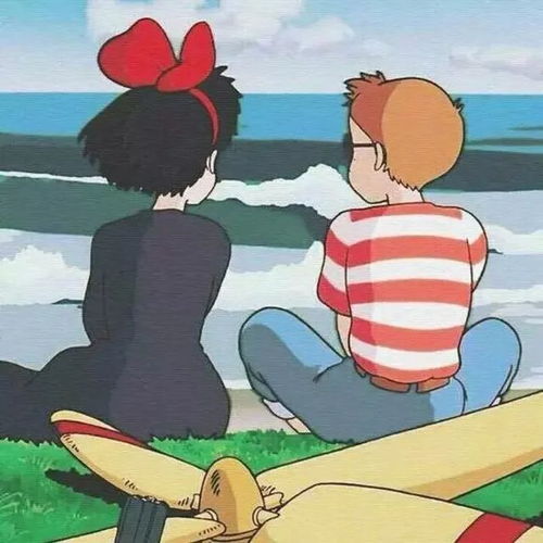 小胖孩情侣头像宫崎骏