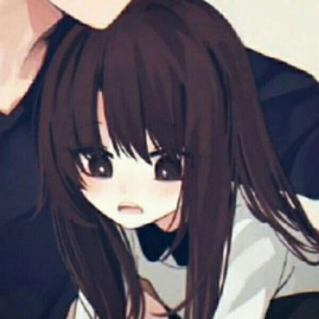  唯美手绘情侣头像偏偏无理取闹非要抱抱