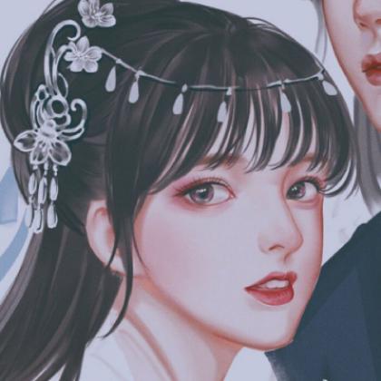  二次元古风唯美情头,好看的二次元古风情头高清图片