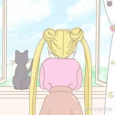 简约卡通头像情侣头像美