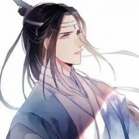 男生头像帅气侧脸古风