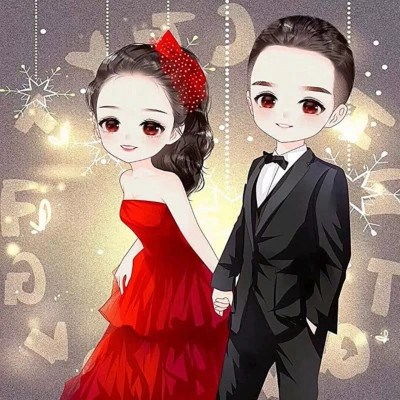  2023最火动漫情侣头像一左一右