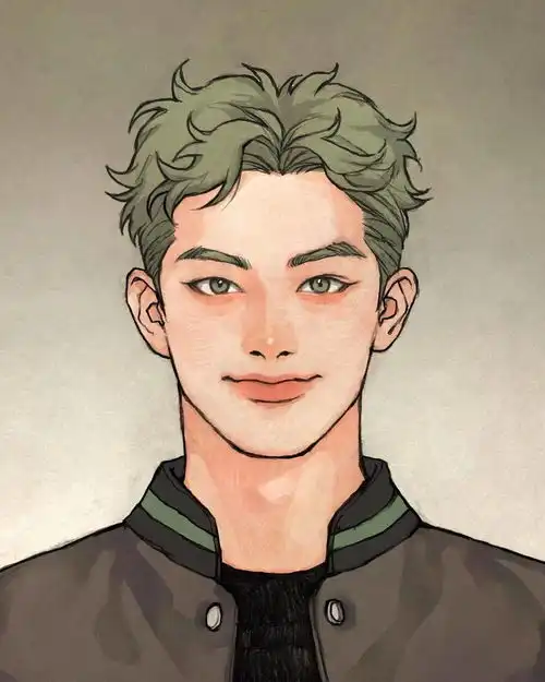  男生漫画发型,适合纯欲风小哥哥