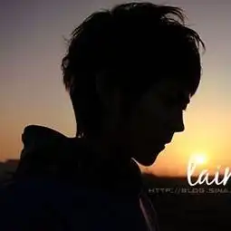 情侣头像夕阳单人