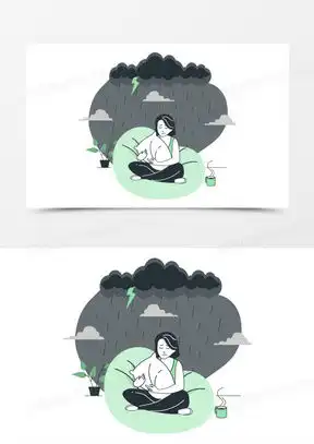  形容心情不好情绪低落的图片