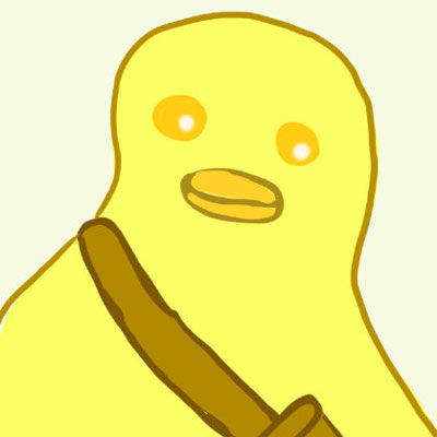  小黄鸡头像呆萌卡通小黄鸡系列头像
