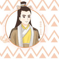  手绘张智尧头像,q版古装男星张智尧qq头像图片