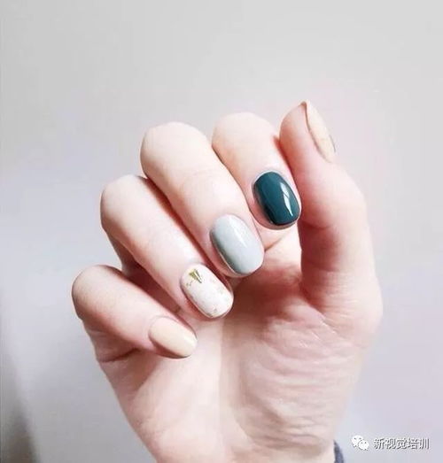  美甲控看过来文艺清新的美甲算是你的第二张脸