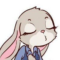 头像兔子情侣朱迪