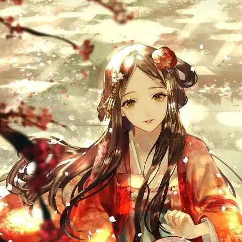 老君山红帽女情侣头像插