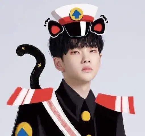  团魂满满r1se成员集体换黑猫警长头像奶萌又帅气