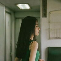  侧脸仙气女生头像侧面可爱仙气风格女生头像