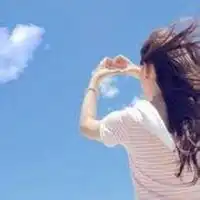  微信头像清新蓝色系风景