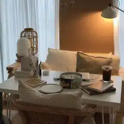  微信温馨家居头像图片房间床无人