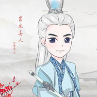 手绘张智尧头像,q版古装男星张智尧qq头像图片