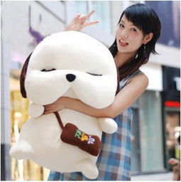  梦缘礼品情侣毛绒玩具娃娃大号mygirldung流浪狗礼物送男女