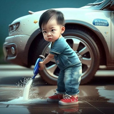  2023抖音上超火的萌娃职业头像图片