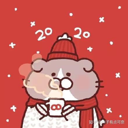  有没有新年喜庆又可爱的情侣头像呢