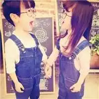  情侣萌娃头像两张一对微信头像图片大全