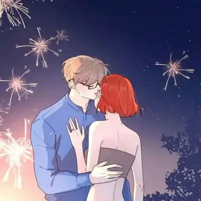  动漫男女情侣头像念七