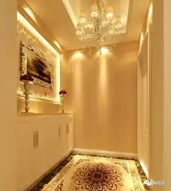  玄关拼花,可以铺得这么美