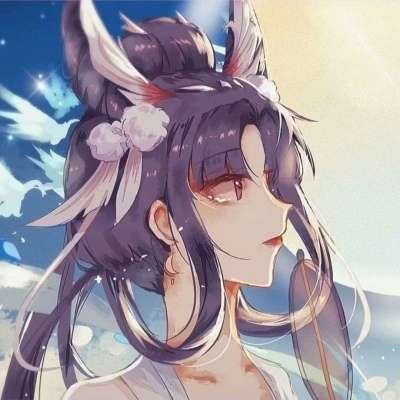  古风动漫情侣头像一人一张2020二次元古风情头一左一右