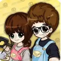  可爱的卡通qq情侣头像