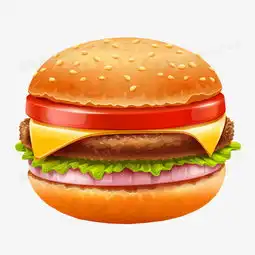  汉堡包图片免费下载高清png素材图精灵