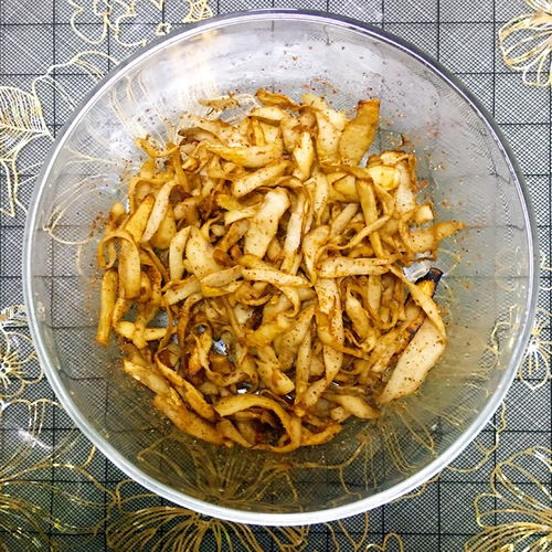  干煸杏鲍菇,吃出肉味