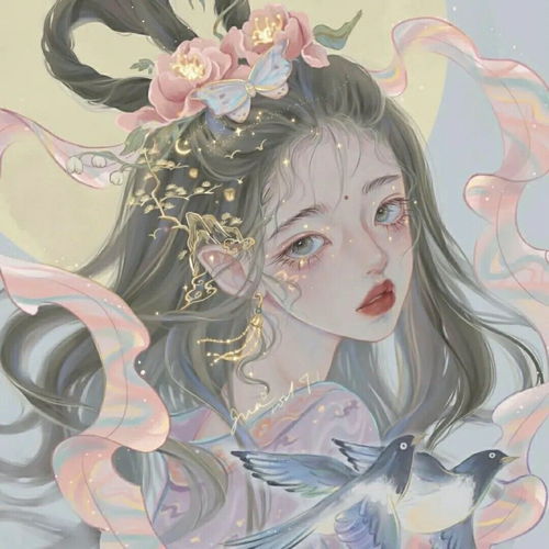 情侣头像好看的小众古风