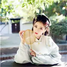  古风汉服女生头像全部是真人仙气唯美美女