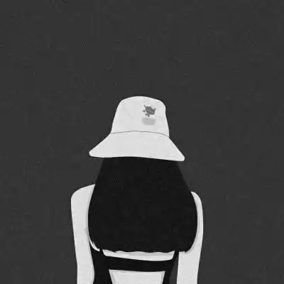 黑白动漫情侣头像冷酷图片简约黑白情侣头像一人一张  黑白动漫情侣头像冷酷图片简约黑白情侣头像一人一张