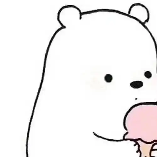  朋友圈小白熊表情包