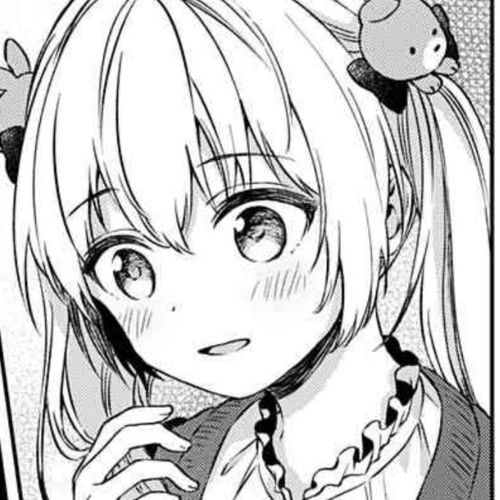  黑白小众日漫女头