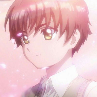  小樱小狼情头一左一右魔卡少女樱情侣头像高清图片