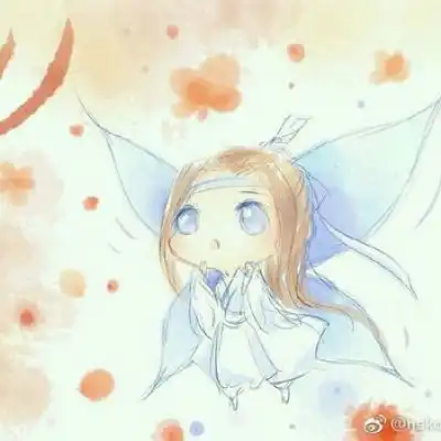 可爱彩绘动漫情侣头像别来无恙你在心上  可爱彩绘动漫情侣头像别来无恙你在心上