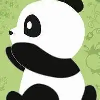  呆萌的卡通熊猫头像微信头像图片大全