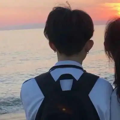  情侣头像丨爱意从风起