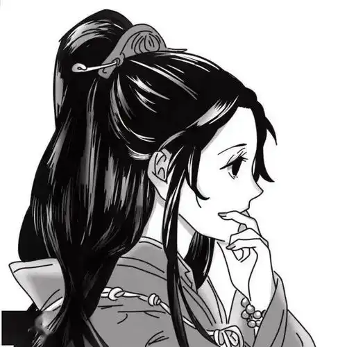 古风情侣黑头像迪士尼