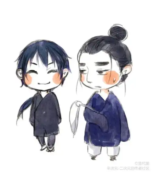 插画师雪代薰古风水墨画师 插画师雪代薰古风水墨画师