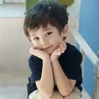 超级可爱情侣头像小孩子