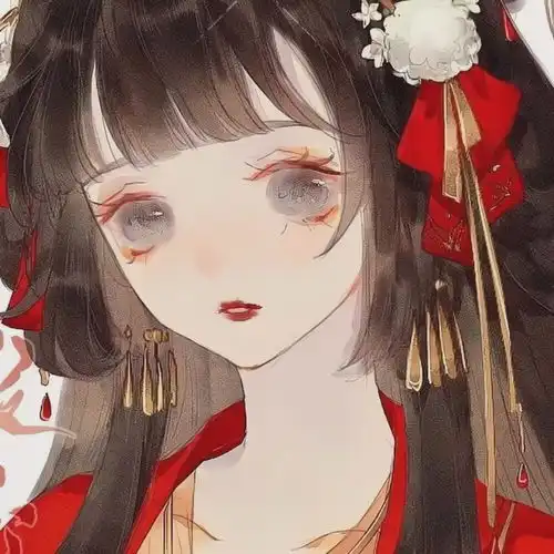 情侣头像古装一对图片实